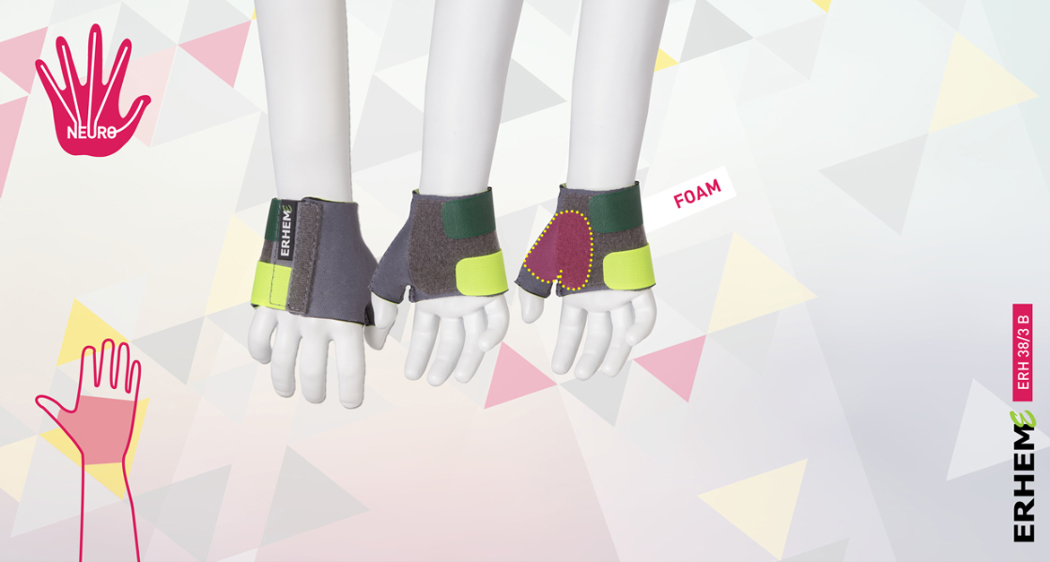 ERH 38/3B Thumb retracting brace, Neuron series
