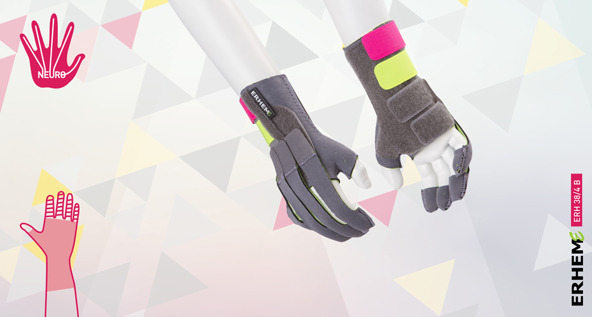ERH 38/4B Wrist and thumb orthosis, Neuron series