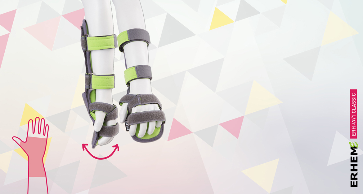 ERH 47/1 Classic/ Forearm-hand splint with thumb retraction