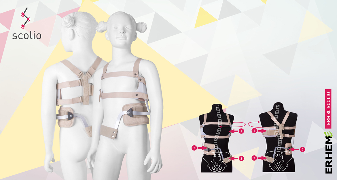 ERH 80 Corset for scoliosis treatment – Scolio