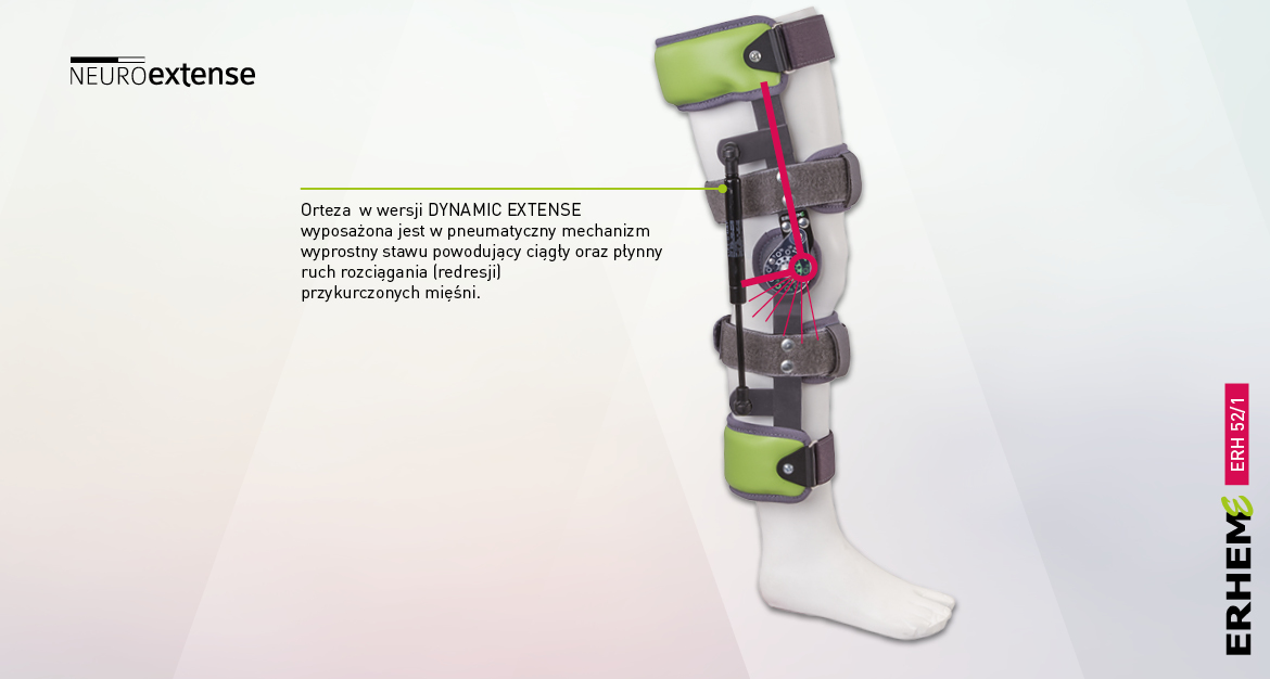 ERH 52/1 Tibia and thigh apparatus redressing the knee joint, Neuroextense series